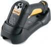 Zebra LS3578-FZBU0100UR, Сканер штрих-кода LS3578 беспроводной, Fuzzy Logic, желтый, крэдл с блоком питания и USB-кабелем, шнур питания (US) фото 1
