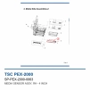 Датчик материала TSC PEX-2000, 4 дюйма, правый (SP-PEX-2000-0063) фото 2