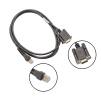 Кабель 25-63852-01R RJ45 в DB9 для CRD9000, Zebra фото 1