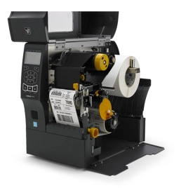 Zebra ZT41043-T410000Z, Принтер ZT410; 300 dpi, 104 мм, Ethernet, USB, Смотчик полноразмерный, Отделитель фото 2