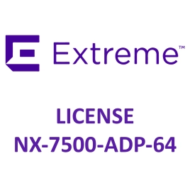 Лицензии Extreme Networks для NX-7500, 64 adaptive licenses NX-7500-ADP-64
