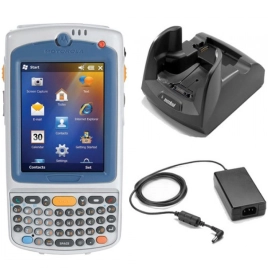 Комплект. Терминал сбора данных Zebra (Motorola) MC75 2D сканер ЕГАИС, цветной, WiFi, подставка, блок питания