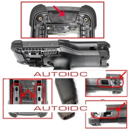 Zebra Корпус, задняя часть с рукояткой пистолетной для MC9300G, MC930B, MC930P, v.2