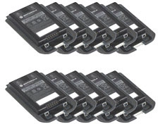 Zebra BTRY-MC40EAB0E-10R, STD CAPACITY BATTERY 2680MAH -10 PK