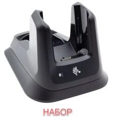 Зарядное устройство 1 ТСД 1 аккумулятор в комплекте с БП и DC кабелем KT-CRD-MC33-2SUCHG-01 MC33 USB, Zebra фото 1