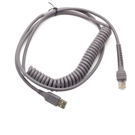 Кабель CBA-U01-C10ZAR USB 3 m витой Zebra (Symbol) фото 1