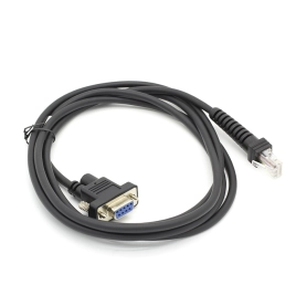 Кабель RS 2m прямой сканеров штрихкода Magellan, PowerScan с питанием фото 1