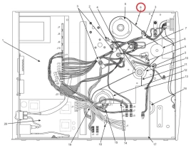 Zebra Ремень основного привода для принтера 110XiIII Plus, Xi4 и др. (45189-5) фото 1