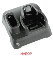 Зарядное устройство 1 ТСД 1 аккумулятор в комплекте с БП и DC кабелем KT-CRD-MC93-2SUCHG-01 MC93 USB, Zebra фото 1