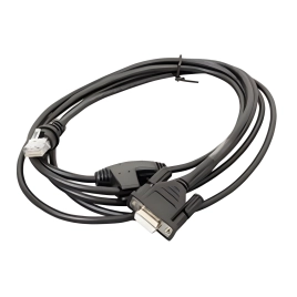 HONEYWELL 59-59000-3, Кабель RS232, black, DB9, 2.9m (9.5?), straight, 5V external power