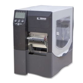 Принтер этикеток термотрансферный Zebra ZM400 (ZM400-300E-0100T) 300 dpi, 104 мм, Ethernet, USB, отделитель, смотчик полноразмерный.Ref