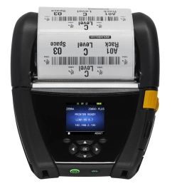 Мобильный термопринтер Zebra ZQ630 Plus (ZQ63-ACWAC14-00), 203 dpi, 4'', USB, Wi-Fi, Bluetooth