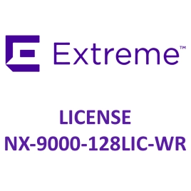 Лицензии Extreme Networks для NX-9000, лицензия расширения NX-9000-128LIC-WR
