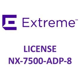 Лицензии Extreme Networks для NX-7500, 8 adaptive licenses NX-7500-ADP-8