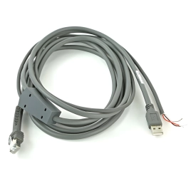 Кабель Zebra CBA-U26-S09EAR, USB Type-A, EAS, 9 футов, прямой