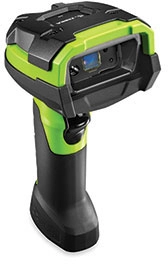Zebra DS3608-SR00003VZWW, Сканер штрих-кода DS3608:RUGGED;AREA IMAGER;STANDARD RANGE;CORDED;INDUSTRIAL GREEN;VIBRATION MOTOR фото 1