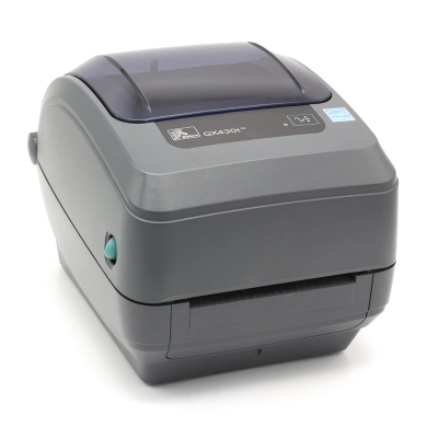 Принтер этикеток термотрансферный Zebra GX430t (GX43-102510-000), 300 dpi, 102 мм/c, до 104 мм, RS, USB, Parallel.Ref фото 2