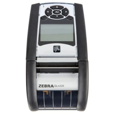 Мобильный принтер этикеток Zebra QLn220 QN2-AUNA0M00-00, WiFi, USB, Bluetooth, 203 dpi,48 мм фото 1