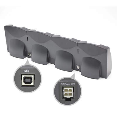 Подставка 4 слота CRD5000-4000U коммуникационная, зарядная для MC50, Zebra фото 2