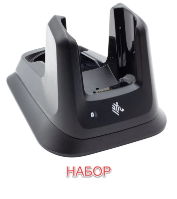 Зарядное устройство 1 ТСД 1 аккумулятор в комплекте с БП и DC кабелем KT-CRD-MC33-2SUCHG-01 MC33 USB, Zebra фото 1