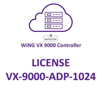 Лицензии Extreme Networks для VX 9000, 1024 Adaptive Access Point license VX-9000-ADP-1024 фото 1
