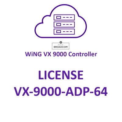 Лицензии Extreme Networks для VX 9000, 64 Adaptive Access Point license VX-9000-ADP-64 фото 1