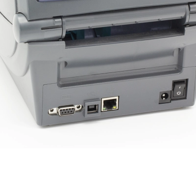 Принтер этикеток термотрансферный Zebra GX430t (GX43-102410-000), 300 dpi, 102 мм/c, до 104 мм, RS, USB, Ethernet фото 2