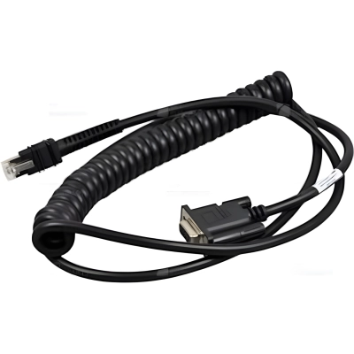 SYMBOL CBA-R71-C09ZAR, Кабель CABLE - RS232: DB9 FEMALE CONNECTOR, 9FT (2.8M) COILED, POWER PIN 9 фото 1