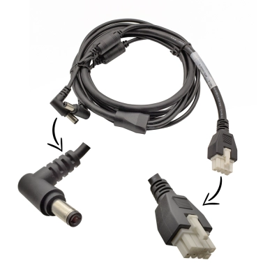 Кабель CBL-DC-523A1-01, DC 8 pin на 2 коннектора, Zebra фото 1