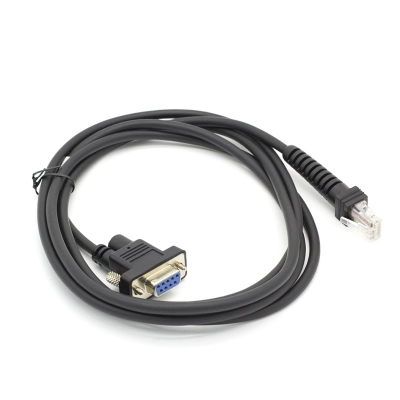 Кабель RS 2m прямой сканеров штрихкода Magellan, PowerScan с питанием фото 1