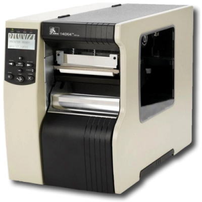 Принтер этикеток термотрансферный Zebra 140Xi4 (140-801-00000), 203 dpi, 356 мм/c, до 127 мм, Ethernet , USB фото 1