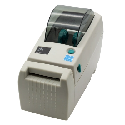 Принтер этикеток термо Zebra LP 2824 Plus (282P-201512-000), 203 dpi, 102 мм/c, до 56 мм, USB, Ethernet, отрезчик фото 1