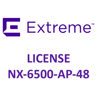 Лицензии Extreme Networks для NX-6500, 48 adaptive licenses NX-6500-AP-48 фото 1