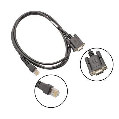 Кабель 25-63852-01R RJ45 в DB9 для CRD9000, Zebra фото 1