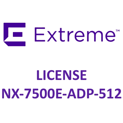 Лицензии Extreme Networks для NX-7500, 512 adaptive exrpress ap licenses NX-7500E-ADP-512 фото 1