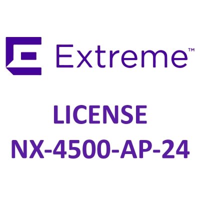 Лицензии Extreme Networks для NX-4500, 24 adaptive licenses NX-4500-AP-24 фото 1