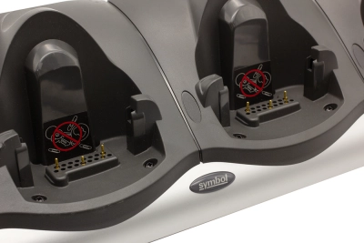 Подставка 4 слота CRD9000-4001E коммуникационная Ethernet, зарядная для MC90XX, MC91XX, MC92, Zebra фото 3