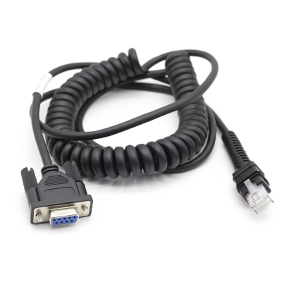 Кабель Zebra CBA-RF2-C09ZAR RS232 DB9 2.8м витой фото 1