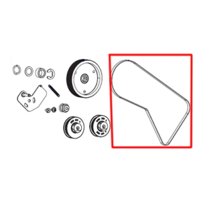 Zebra Ремень основного привода для принтера ZT610, ZT620 фото 1