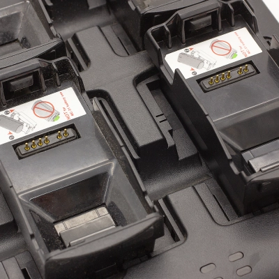 Зарядное устройство на 4 аккумулятора SAC-MC32-400INT-01 для MC32, Zebra.Ref фото 2