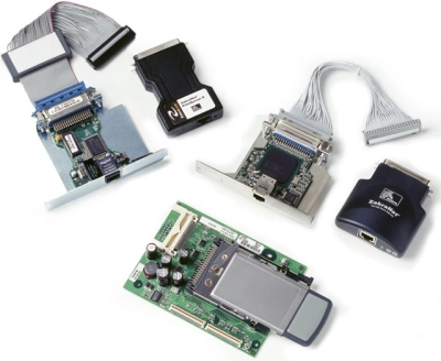 Zebra G78210, Принтсервер внутренний ZebraNet 10/100 для Z4M Plus, Z6M Plus фото 1