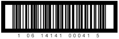 Штрих код EAN14 – структура, чтение. Настройка сканера штрих-кода (терминала сбора данных)