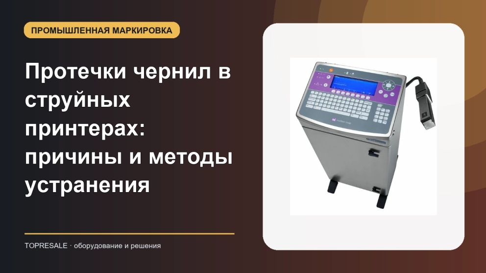 Протечки чернил в струйных принтерах: причины и методы устранения