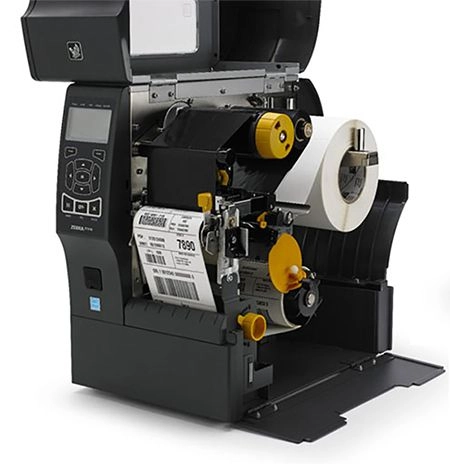 Принтеры Zebra. Смотчик подложки и полноразмерный смотчик.