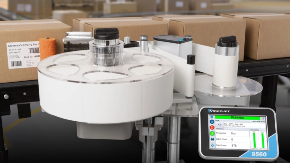 Videojet 9560 серия. Принтер-аппликаторы термотрансферные. Обзор семейства