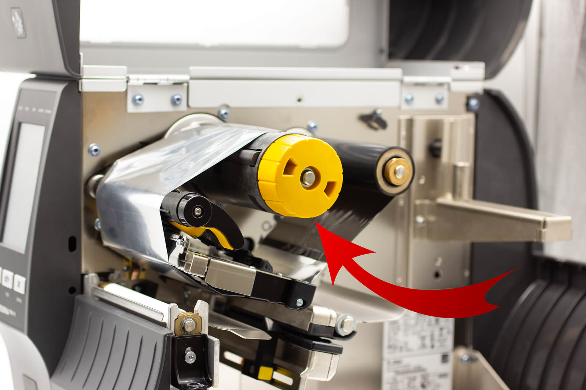 Снятие и установка риббона