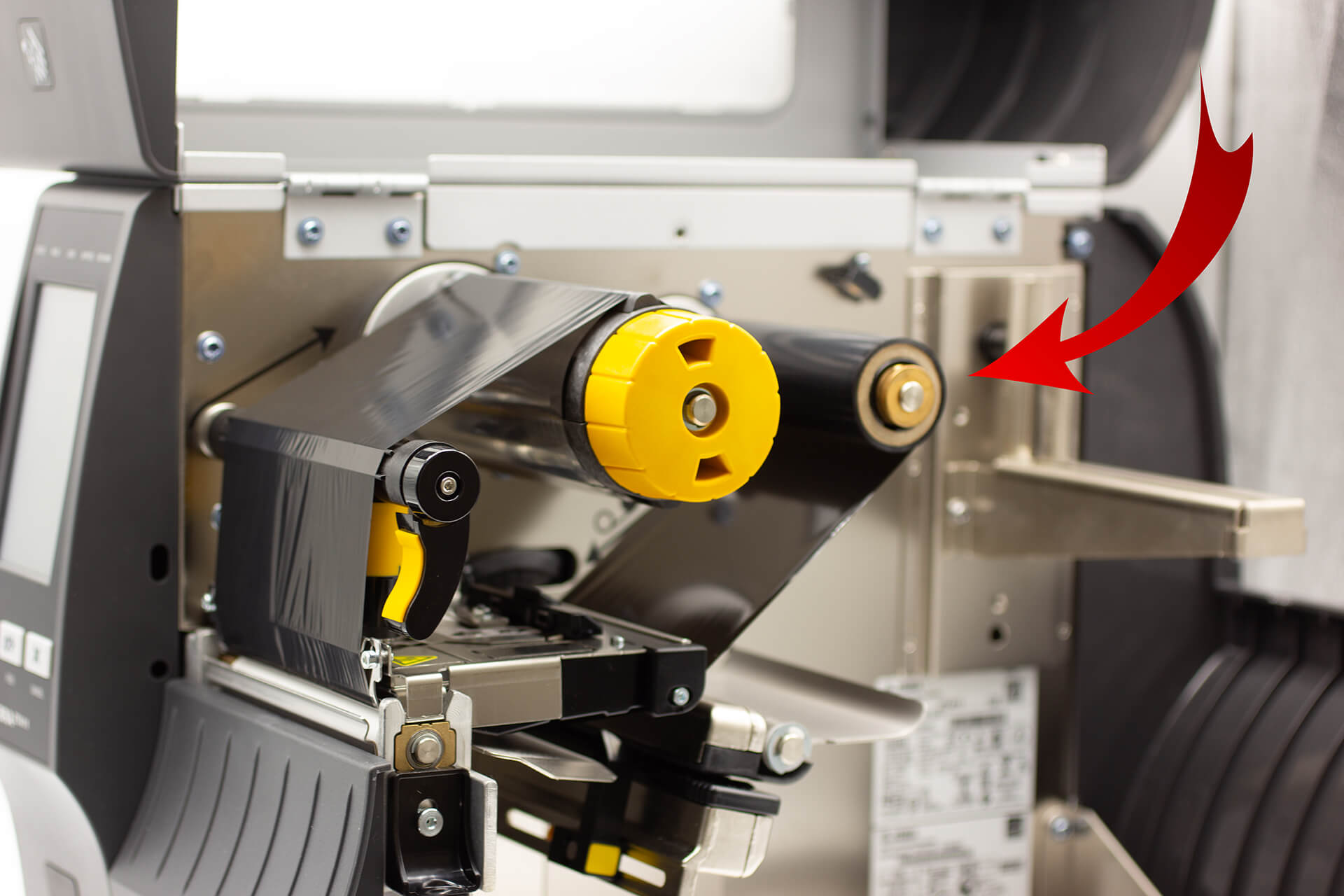 Снятие и установка риббона