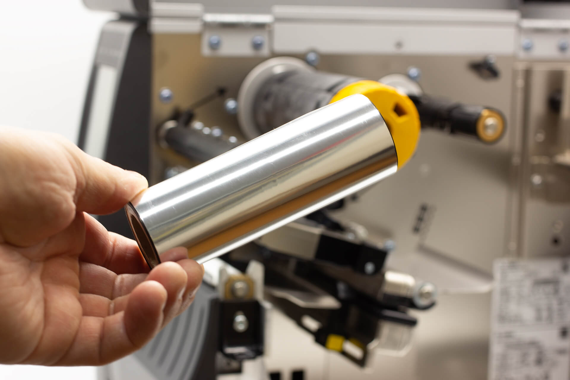 Снятие и установка риббона