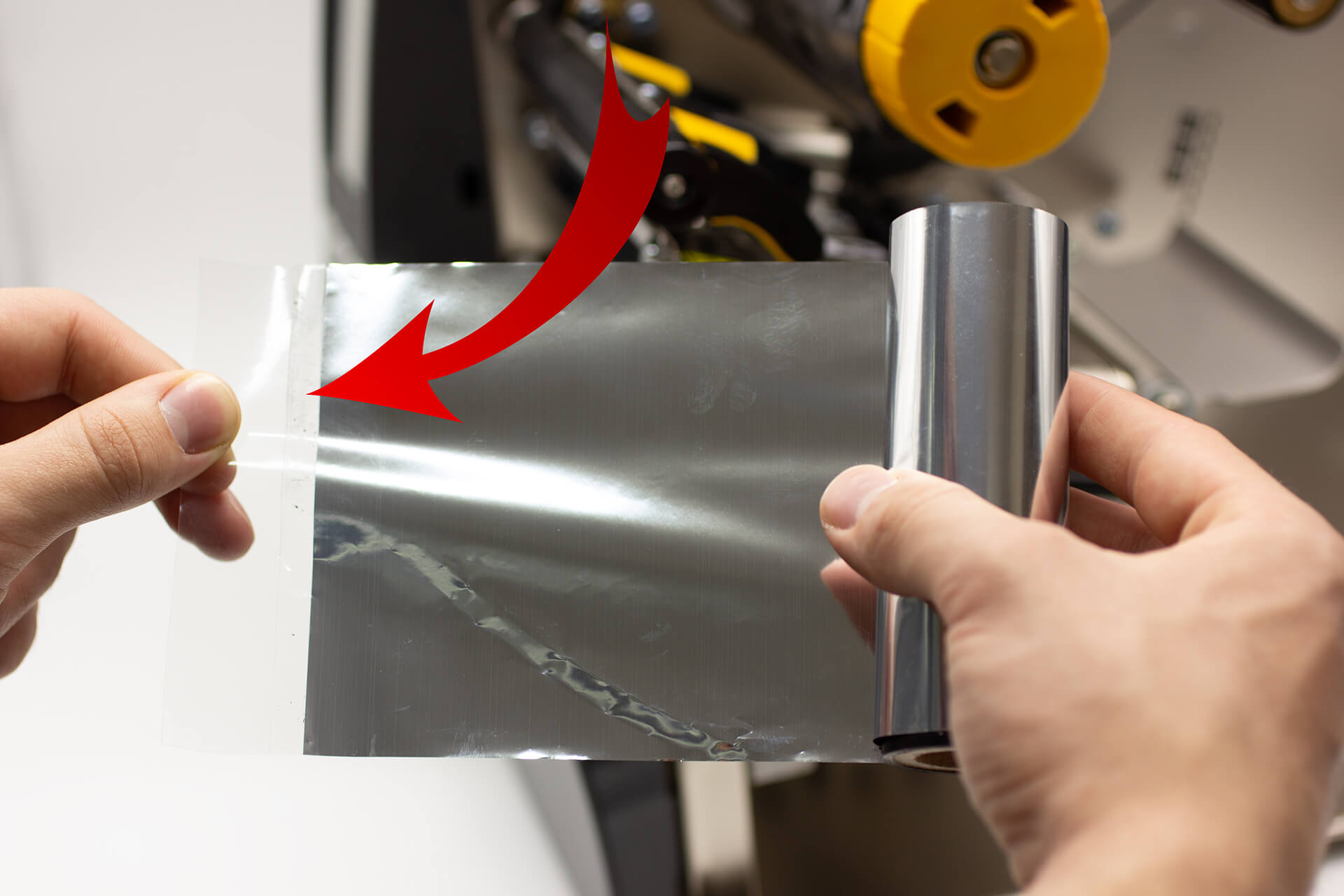 Снятие и установка риббона