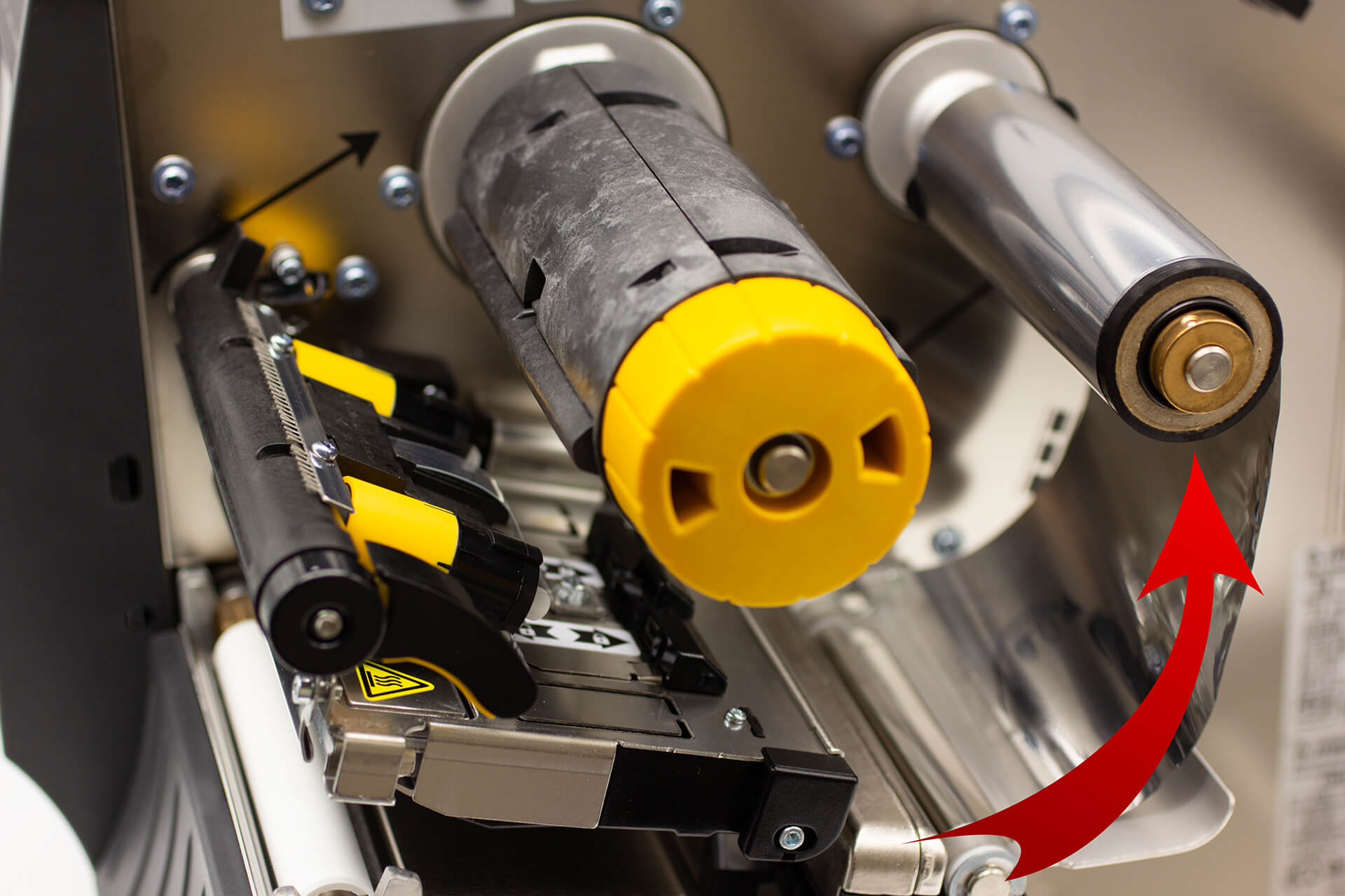 Снятие и установка риббона